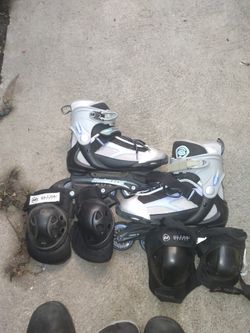 Girls Size 7 Blade Runner Skates Like New