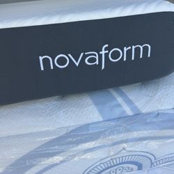 Full Novaform memory foam never slept on I can deliver 