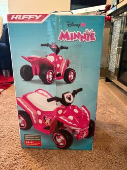 Minnie Mouse Quad Power Wheel