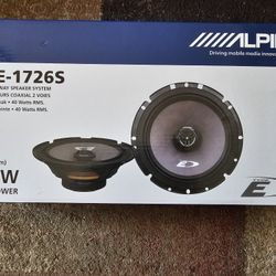Alpine 2 Way Speakers 220w