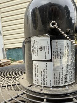 Commercial Fans 33 Inch Wide 