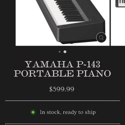 Yamaha P-143 B Keyboard