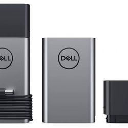 Dell Hybrid Adapter + Power Bank 45W AC Adapter 