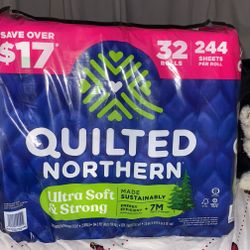 Quilter Northern Toilet Paper 32 Rolls 244 sheets