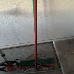 Heavy-Duty  Push Broom