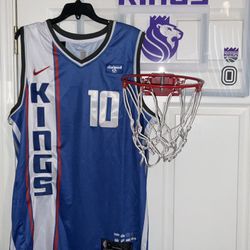 NEW NBA Domantas Sabonis Sacramento Kings City Edition Jersey 100 Year Royals Anniversary edition stitched adult mens 54 XXL 