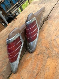 Crazy custom hot rod gasser tail lights