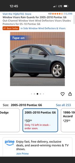 Window Visors Rain Guards