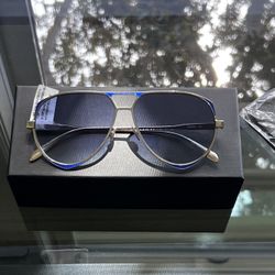 Alexander McQueen Sunglasses Silver Men’s 