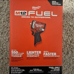 M12 3/8 Impact Wrench 