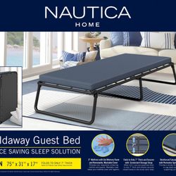 Twin Nautica Fold Away Guest Bed $250 GOOD FOR AIRBNB