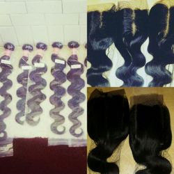 7a Brazilian body wave hair.