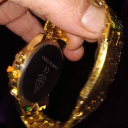 Brand New Faux Gold Geneva Men's Designer Wrist Watch ⌚ 