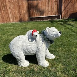 Polar bear 🐻‍❄️ Indoor/Outdoor Christmas 🎄 Decor 