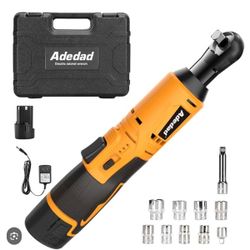 Adedad 12V Lithium Electric Wrench 3/8in. Set 