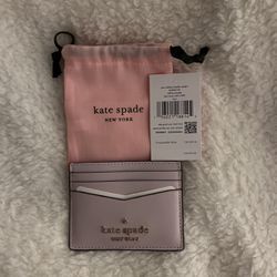 NWT Kate Spade Lilac Cardholder
