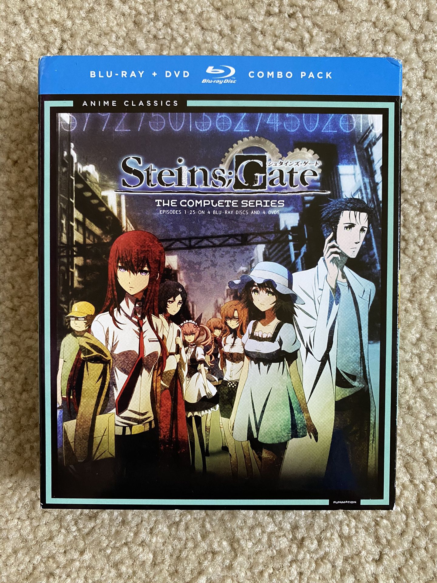 Steins Gate - The complete series Blu-Ray + DVD combo pack