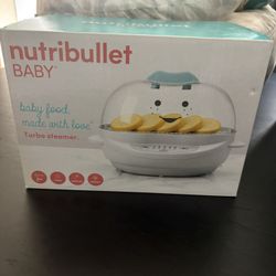Brand New Baby nutribullet Baby Steamer