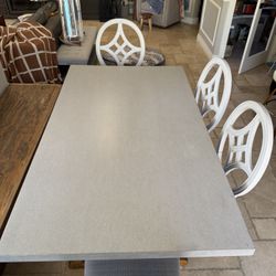 Kitchen/Dining Room Table And Chairs