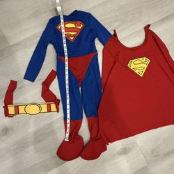 Super Man Halloween Costume For Kids (2-4 Years Old)