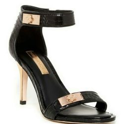 Bcbgmaxazaria ankle strap heels. size 7