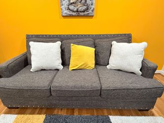 Grey sofa set