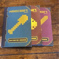 3 Minecraft handbooks