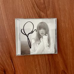 Signed TTPD Taylor Swift CD