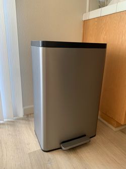 Stainless Steel Step Trash Can