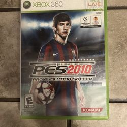 Pro Evolution Soccer 2010 Xbox 360 Game