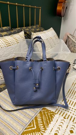 Blue medium size Handbag