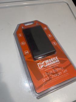 12v Battery and Charger Set