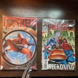 Marvel Comics Mini lot: “Marvels” and #368 Avengers Bloodties Part 1