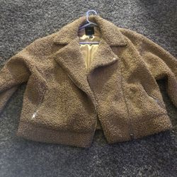 Woman’s Forever 21 Faux Fur Jacket Sz s