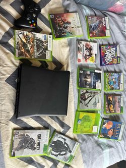 Xbox 360 Console Bundle with Controller and Games