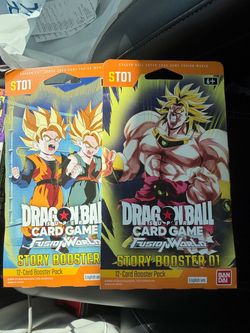 Dragon Ball Z Fusion World Story Booster 01 pack