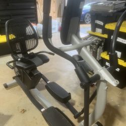 Pro Form Elliptical and Bike Combo Exercise Machine