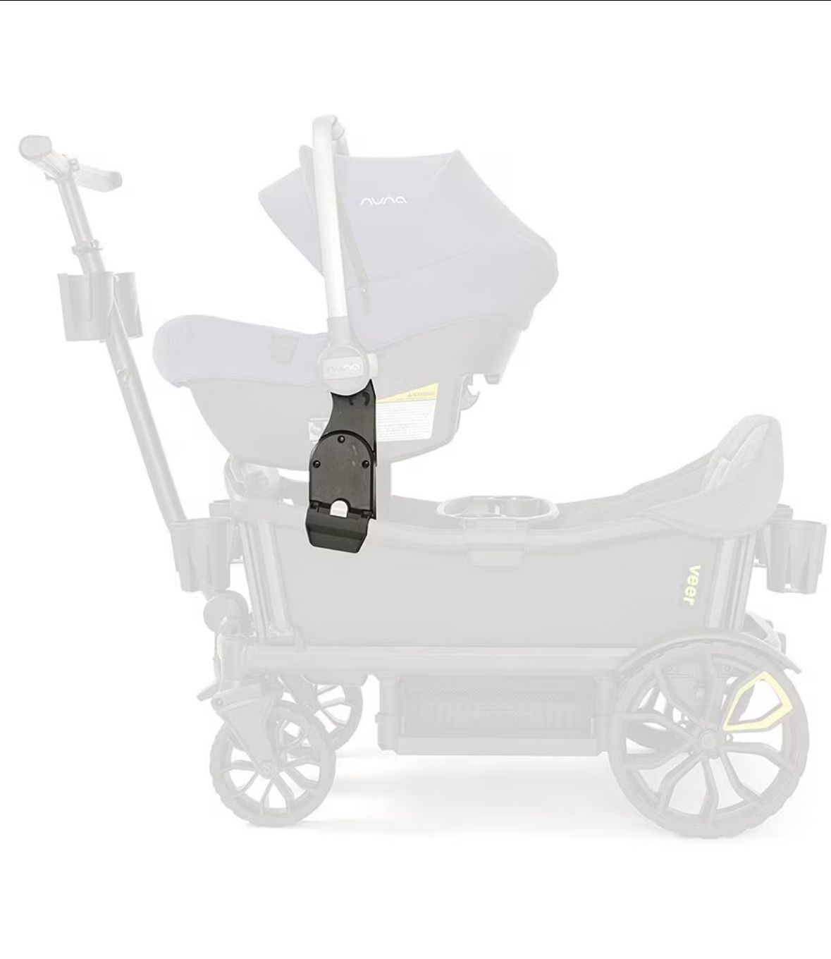 NEW Veer Cruiser XL Infant Car Seat Adapter Nuna Cybex Maxi-cosi New In Box