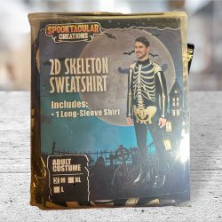 2D Skeleton Long-Sleeve Shirt