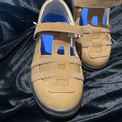 NWOT Sure Fit Woman’s Size 9M Comfort Hook And Loop Mary Janes