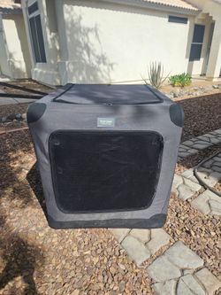 Top paw indoor outdoor  portable dog crate