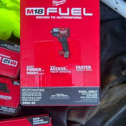 3/8” Milwaukee Mid Torque Impact Wrench