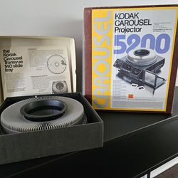 Kodak Carousel Projector 5200