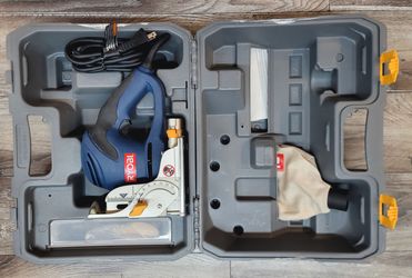 Ryobi JM82 Electric Biscuit Joiner 6 Amp 120V W/Owners Manual & Case