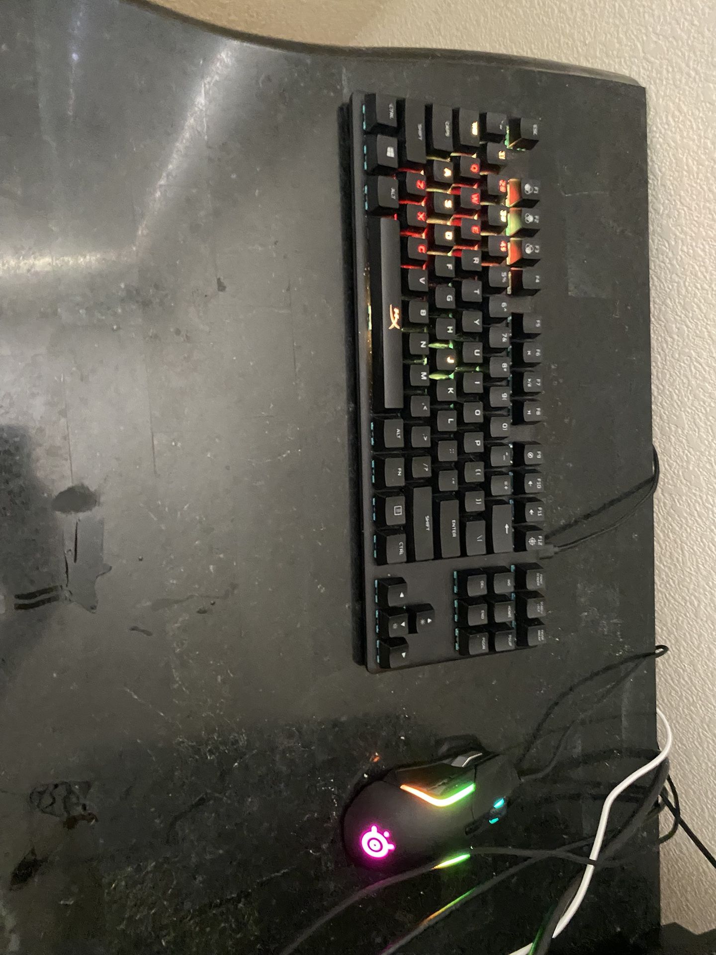 Keyboard, Mouse, Headset