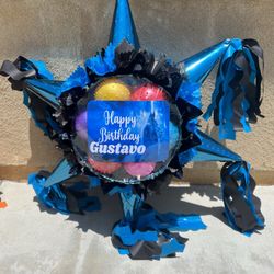 Godzilla Small Star Pinata With Balls