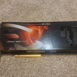 EVGA E-GeForce 9800 Gx2 GPU