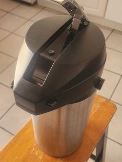 Small pitcher for coffee or hot water
