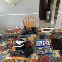 PS4 With VR Setup 