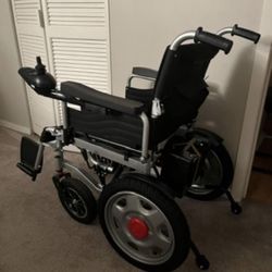 New in Box Electric Wheelchair – Lightweight & Foldable